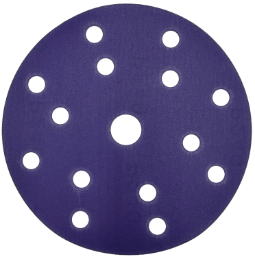 purple ceramic abrasive disc