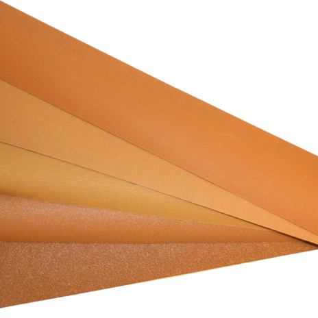 gold abrasive paper sheets with velcro