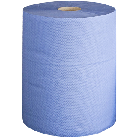 blue cleaning cloth roll