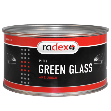 green glass putty