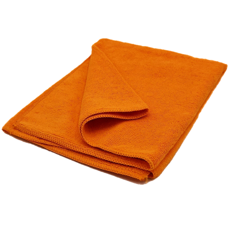 orange superfiber polishing cloth