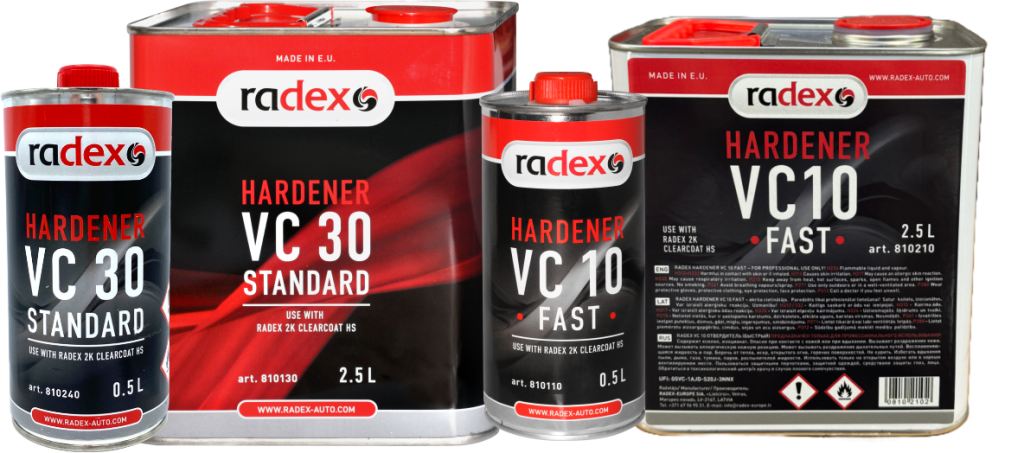 2K Clearcoat hardeners vc10 vc30