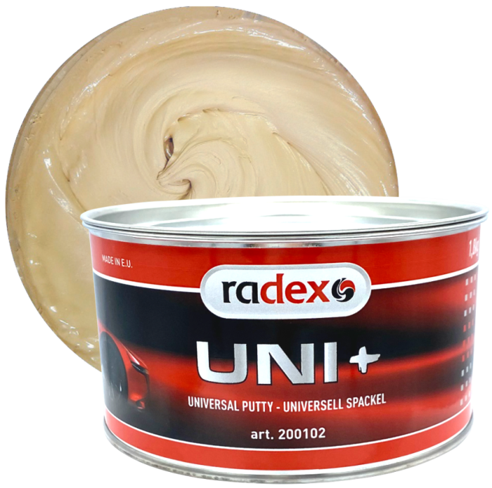 uni plus putty with color