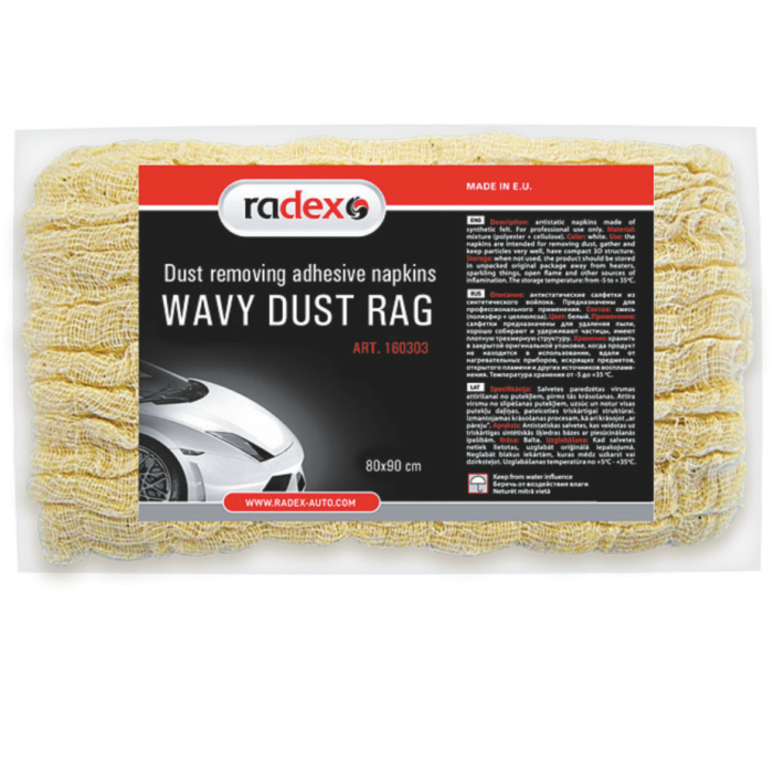 wavy dust rag napkins